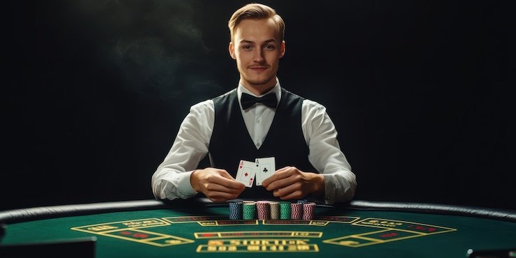 Tampilan permainan olahraga langsung dan meja kasino di platform luna.togel